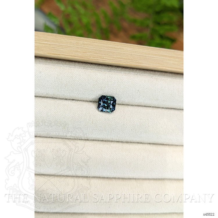 2.02 Ct. Greenish Blue Sapphire from Ethiopia