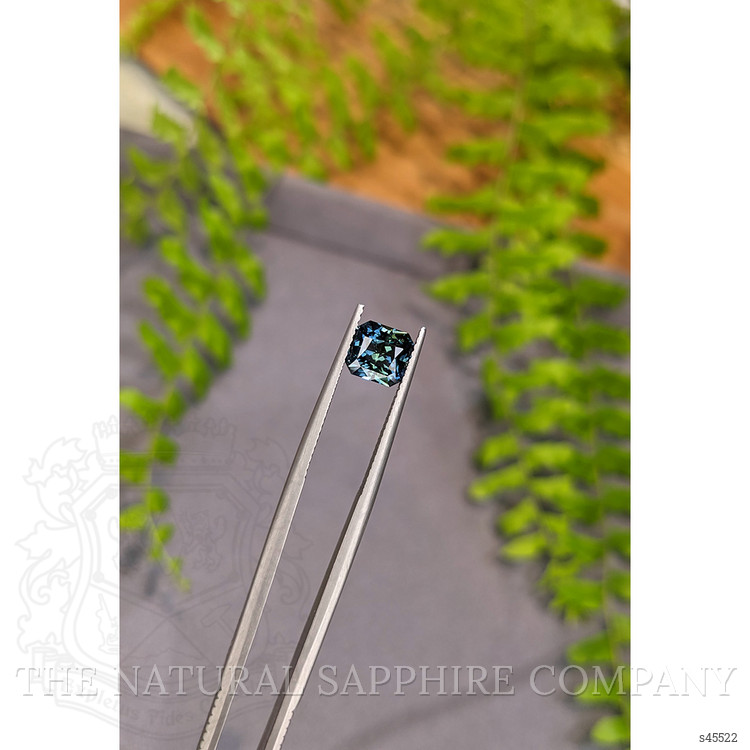 2.02 Ct. Greenish Blue Sapphire from Ethiopia