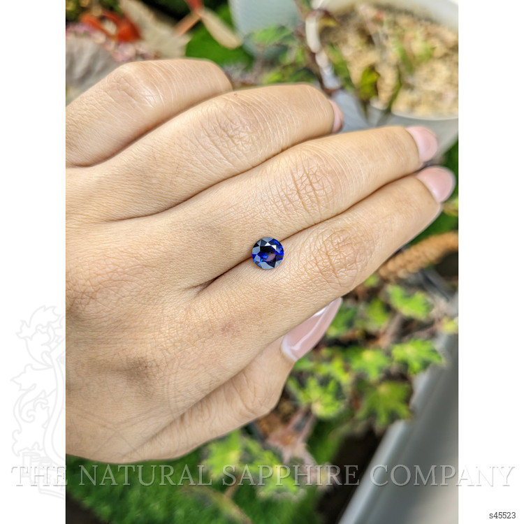 1.12 Ct. Blue Sapphire from Ceylon (Sri Lanka)