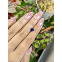 1.12 Ct. Blue Sapphire from Ceylon (Sri Lanka) Life Style