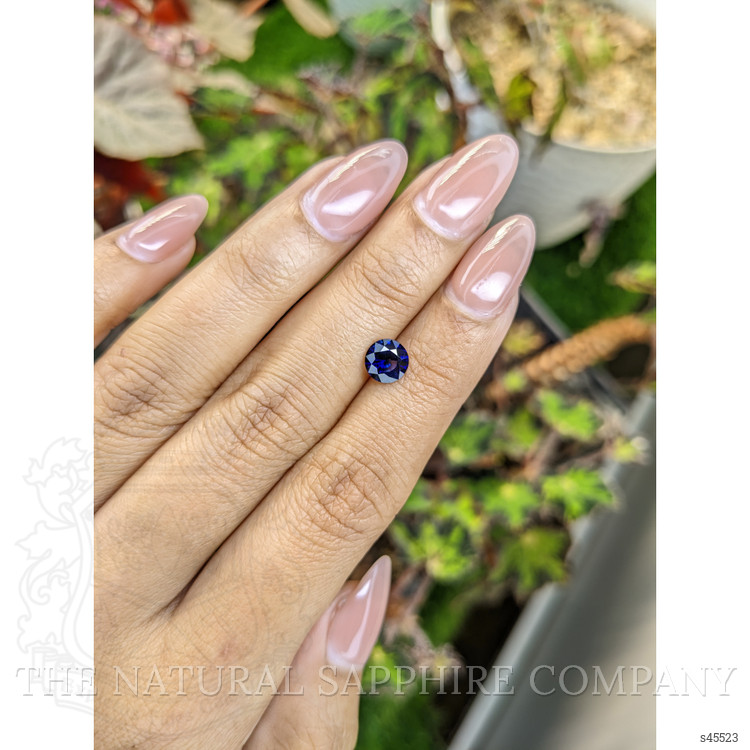 1.12 Ct. Blue Sapphire from Ceylon (Sri Lanka)