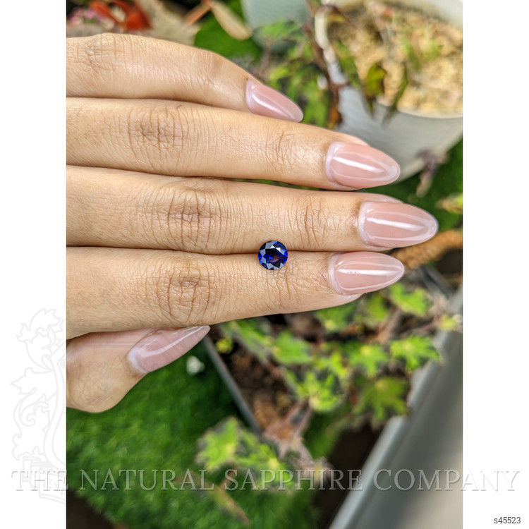 1.12 Ct. Blue Sapphire from Ceylon (Sri Lanka)