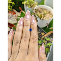 0.95 Ct. Blue Sapphire from Ceylon (Sri Lanka) Life Style