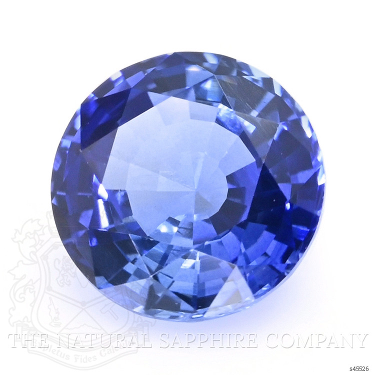 0.89 Ct. Blue Sapphire from Ceylon (Sri Lanka)