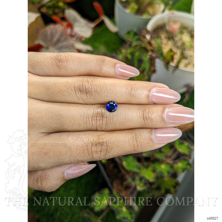 1.09 Ct. Blue Sapphire from Ceylon (Sri Lanka)