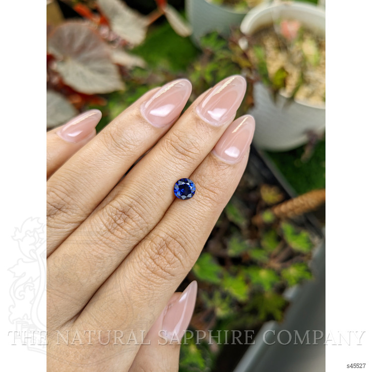 1.09 Ct. Blue Sapphire from Ceylon (Sri Lanka)