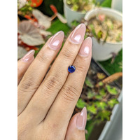 1.05 Ct. Blue Sapphire from Ceylon (Sri Lanka) Life Style