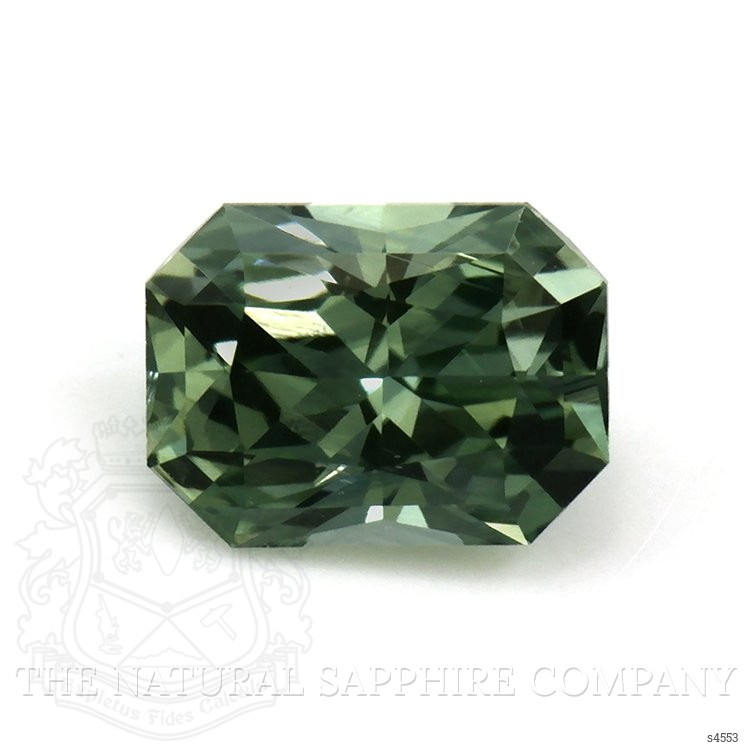 0.74 Ct. Bluish Green Sapphire from Ceylon (Sri Lanka)