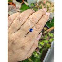 0.96 Ct. Blue Sapphire from Ceylon (Sri Lanka) Life Style