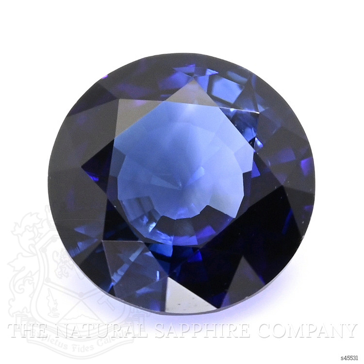 0.97 Ct. Blue Sapphire from Ceylon (Sri Lanka)