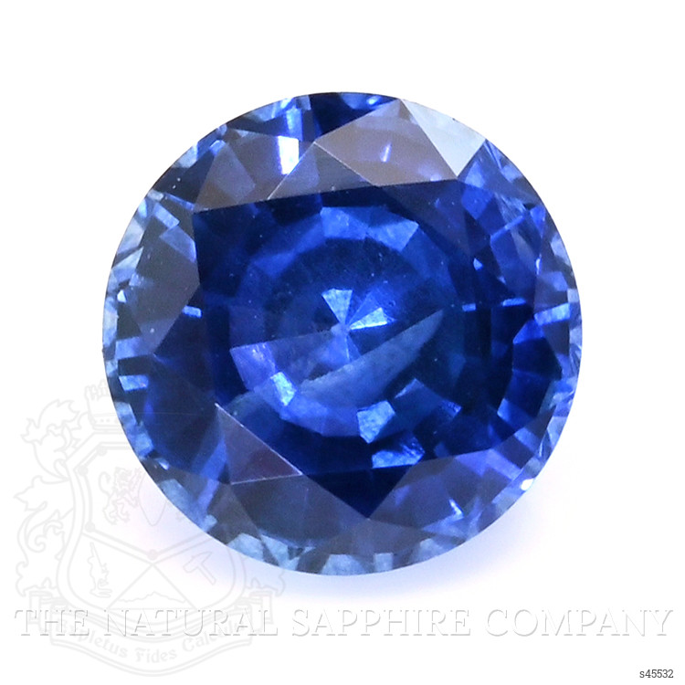 0.59 Ct. Blue Sapphire from Ceylon (Sri Lanka)