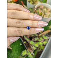 1.20 Ct. Blue Sapphire from Ceylon (Sri Lanka) Life Style