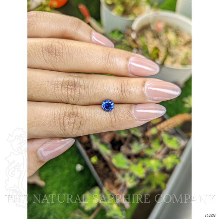 1.20 Ct. Blue Sapphire from Ceylon (Sri Lanka)