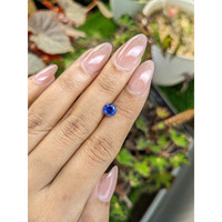 1.20 Ct. Blue Sapphire from Ceylon (Sri Lanka) Life Style