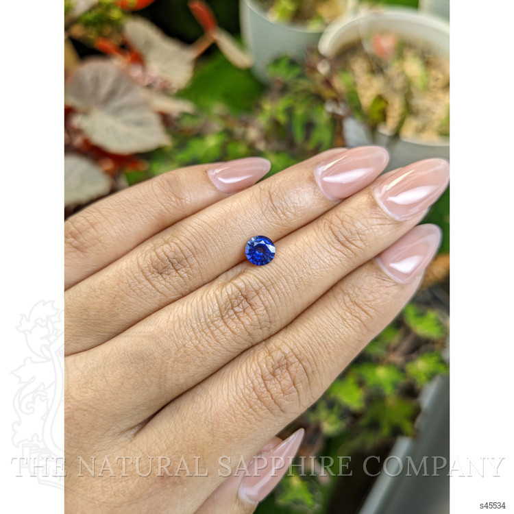 1.02 Ct. Blue Sapphire from Ceylon (Sri Lanka)