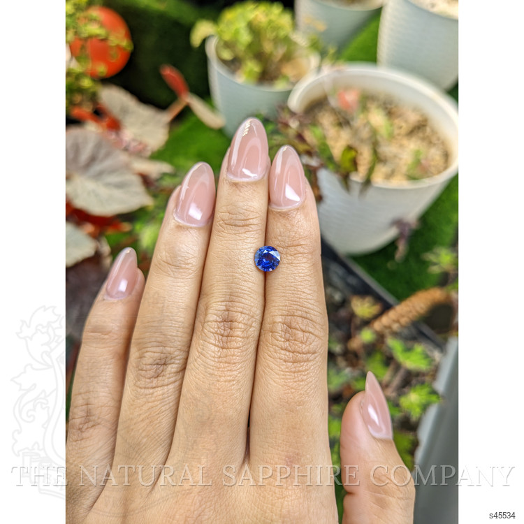 1.02 Ct. Blue Sapphire from Ceylon (Sri Lanka)