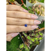 1.02 Ct. Blue Sapphire from Ceylon (Sri Lanka) Life Style