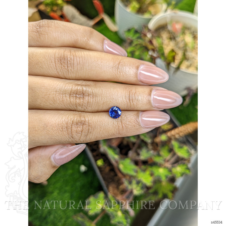 1.02 Ct. Blue Sapphire from Ceylon (Sri Lanka)