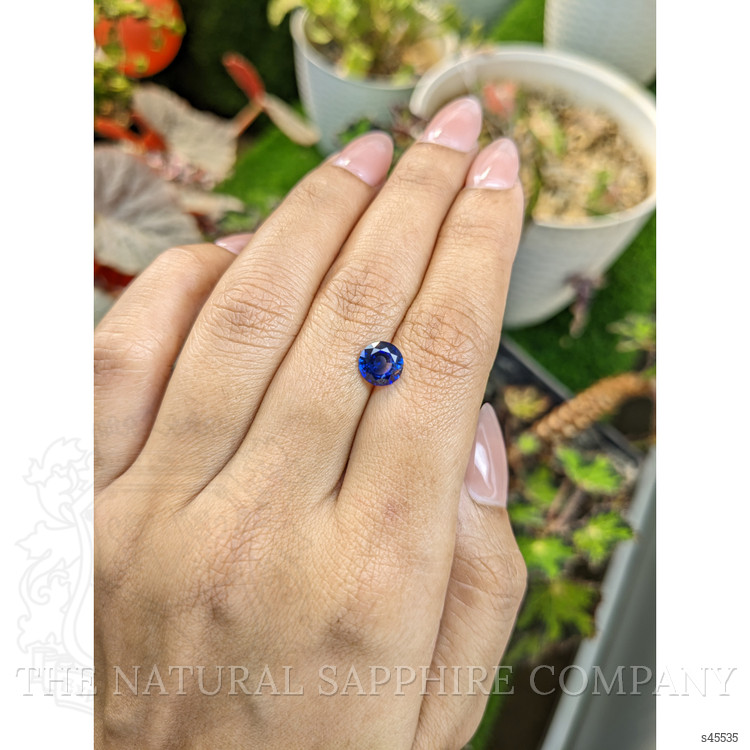 1.60 Ct. Blue Sapphire from Ceylon (Sri Lanka)