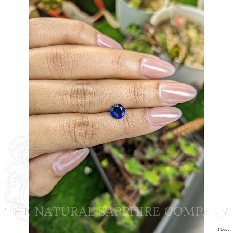 1.60 Ct. Blue Sapphire from Ceylon (Sri Lanka)