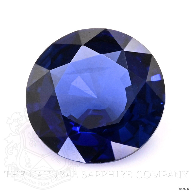 0.69 Ct. Blue Sapphire from Ceylon (Sri Lanka)