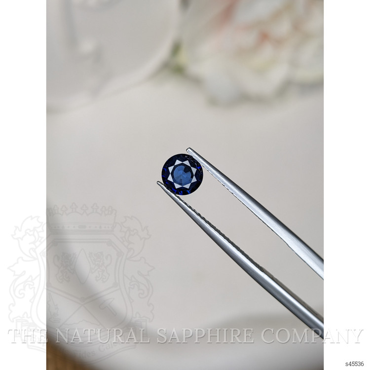 0.69 Ct. Blue Sapphire from Ceylon (Sri Lanka)