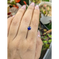 0.75 Ct. Blue Sapphire from Ceylon (Sri Lanka) Life Style