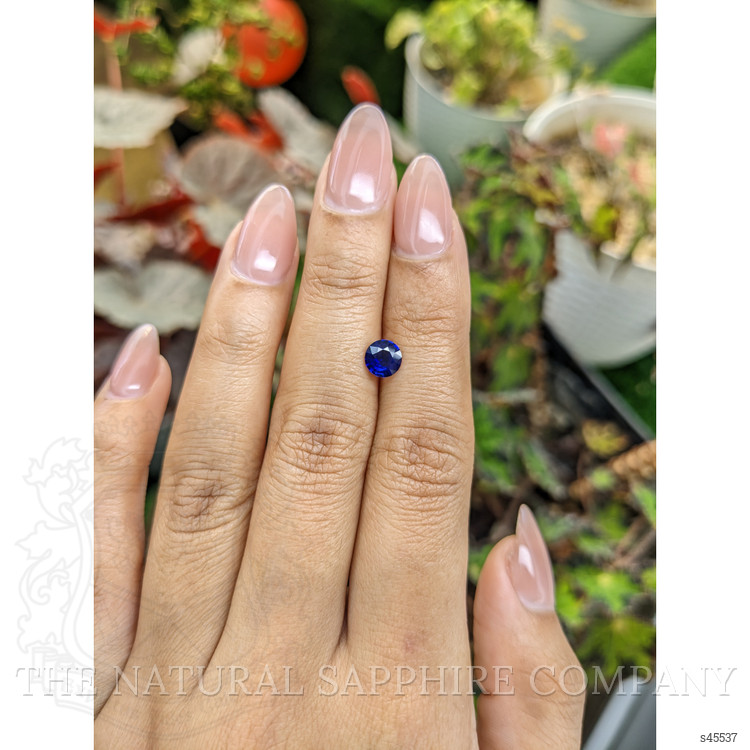 0.75 Ct. Blue Sapphire from Ceylon (Sri Lanka)