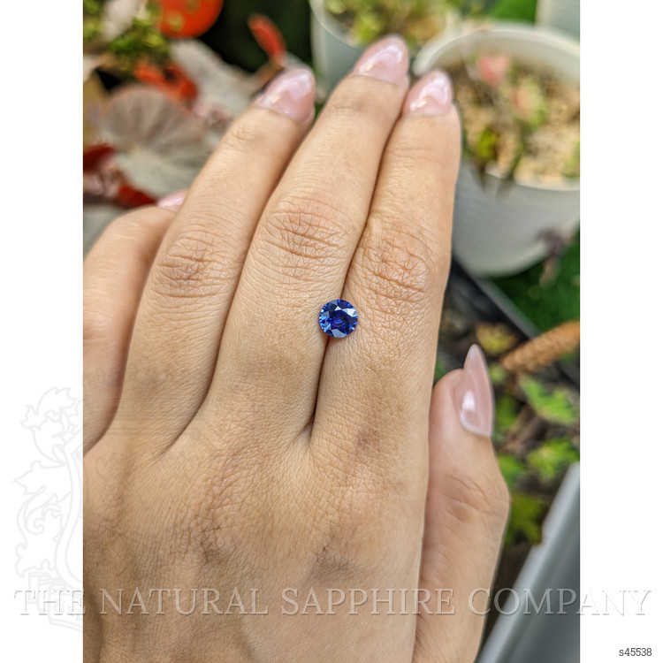 1.00 Ct. Blue Sapphire from Ceylon (Sri Lanka)