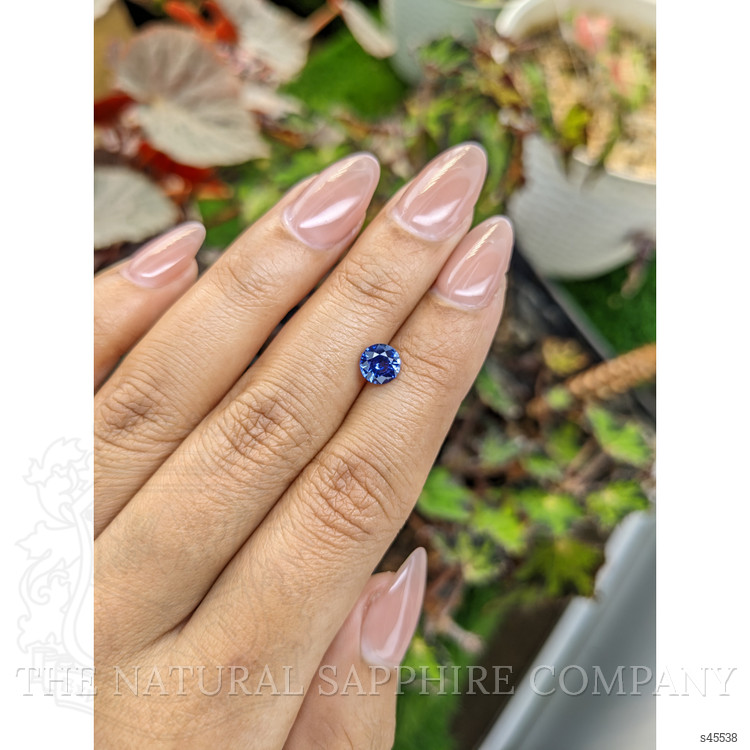 1.00 Ct. Blue Sapphire from Ceylon (Sri Lanka)
