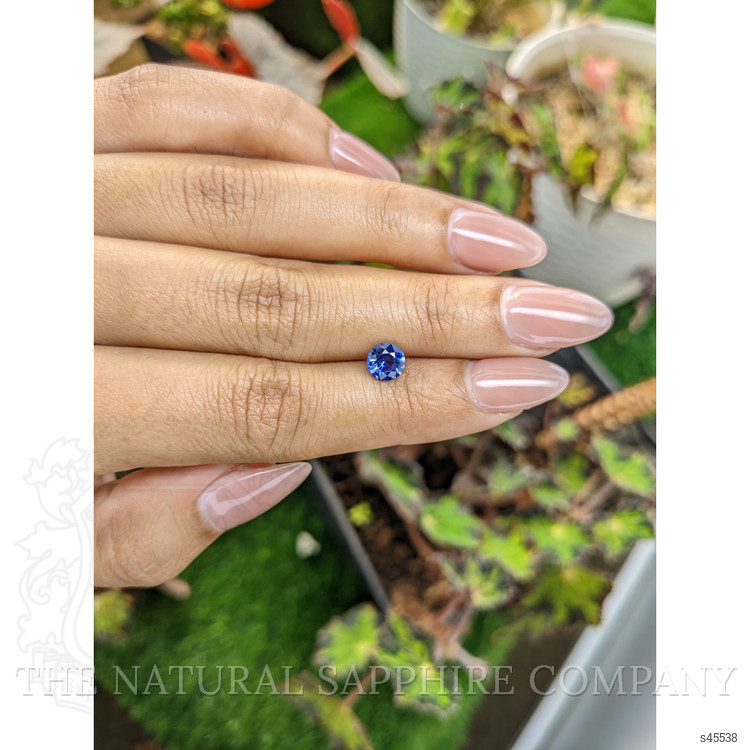 1.00 Ct. Blue Sapphire from Ceylon (Sri Lanka)
