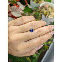 1.10 Ct. Blue Sapphire from Ceylon (Sri Lanka) Life Style