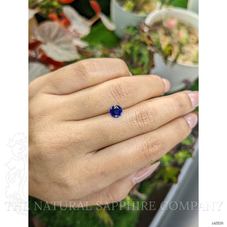 1.10 Ct. Blue Sapphire from Ceylon (Sri Lanka)