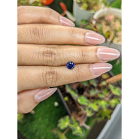 1.10 Ct. Blue Sapphire from Ceylon (Sri Lanka) Life Style