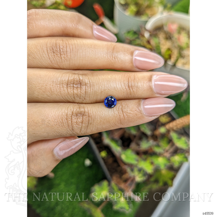 1.10 Ct. Blue Sapphire from Ceylon (Sri Lanka)