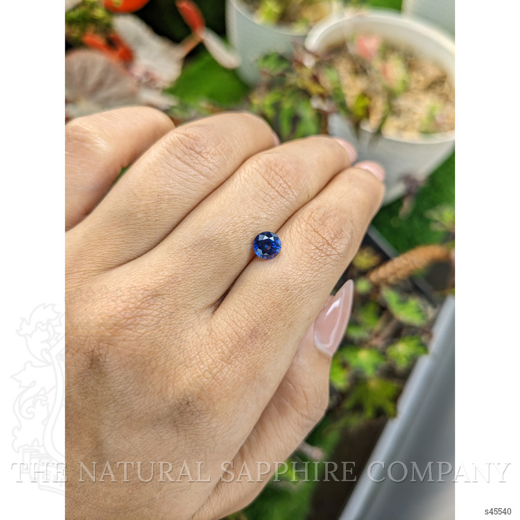 1.22 Ct. Blue Sapphire from Ceylon (Sri Lanka)