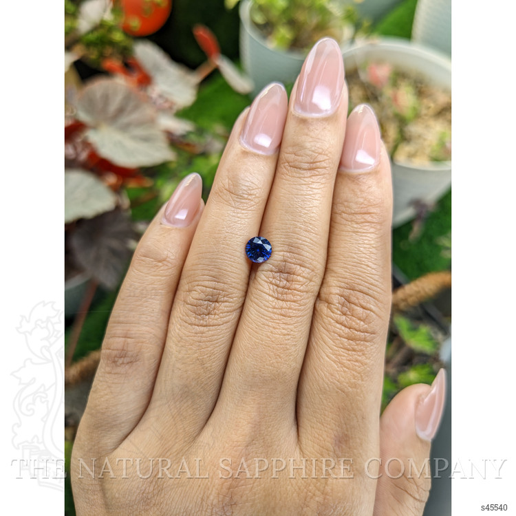 1.22 Ct. Blue Sapphire from Ceylon (Sri Lanka)