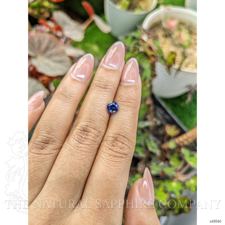 1.22 Ct. Blue Sapphire from Ceylon (Sri Lanka)