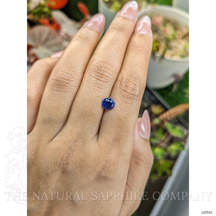1.33 Ct. Blue Sapphire from Ceylon (Sri Lanka)
