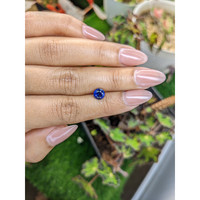 1.33 Ct. Blue Sapphire from Ceylon (Sri Lanka) Life Style