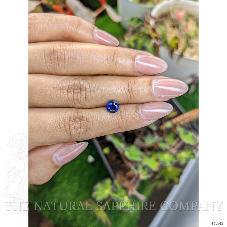 1.33 Ct. Blue Sapphire from Ceylon (Sri Lanka)