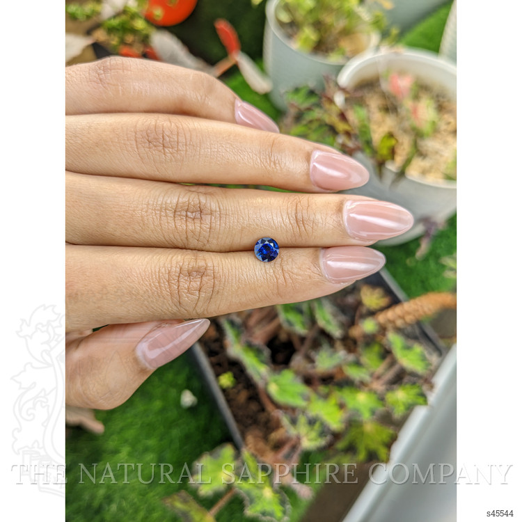0.95 Ct. Blue Sapphire from Ceylon (Sri Lanka)