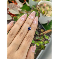 0.95 Ct. Blue Sapphire from Ceylon (Sri Lanka) Life Style