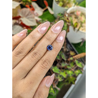 1.47 Ct. Blue Sapphire from Ceylon (Sri Lanka) Life Style