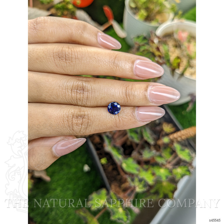 1.47 Ct. Blue Sapphire from Ceylon (Sri Lanka)
