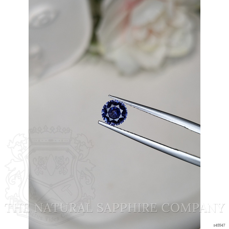 1.04 Ct. Purplish Blue Sapphire from Ceylon (Sri Lanka)