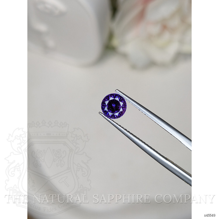 1.14 Ct. Bluish Purple Sapphire from Ceylon (Sri Lanka)