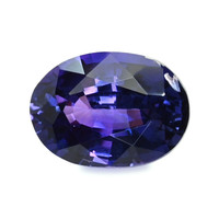 0.94 Ct. Purplish Blue Sapphire from Ceylon (Sri Lanka) Video