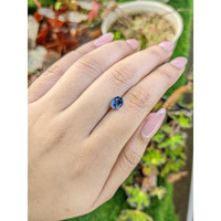 1.50 Ct. Bi Color / Parti Sapphire from Ceylon (Sri Lanka) Life Style
