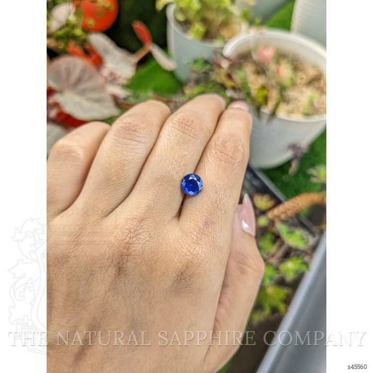 1.81 Ct. Blue Sapphire from Ceylon (Sri Lanka)